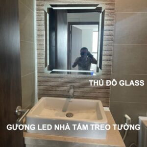 Gương led nhà tắm treo tường tại Hà Nội