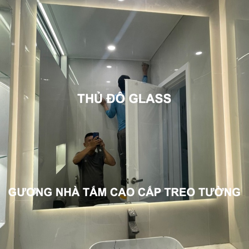 Gương nhà tắm cao cấp treo tường Hà Nội