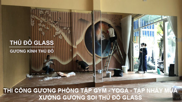 Gương ốp tường phòng tập Gym Yoga Nhảy Múa giá rẻ
