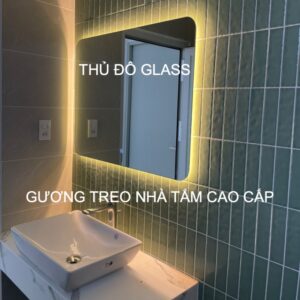 Gương treo nhà tắm cao cấp tại Hà Nội
