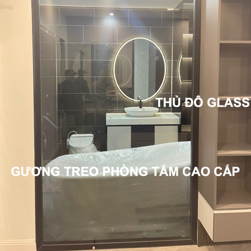 Gương treo phòng tắm cao cấp tại Hà Nội